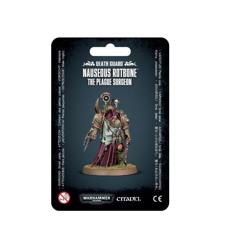 Death Guard: Nauseous Rotbone, the Plague Surgeon GAW 43-29
