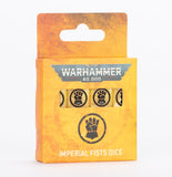 Imperial Fists Dice Set GAW 55-64