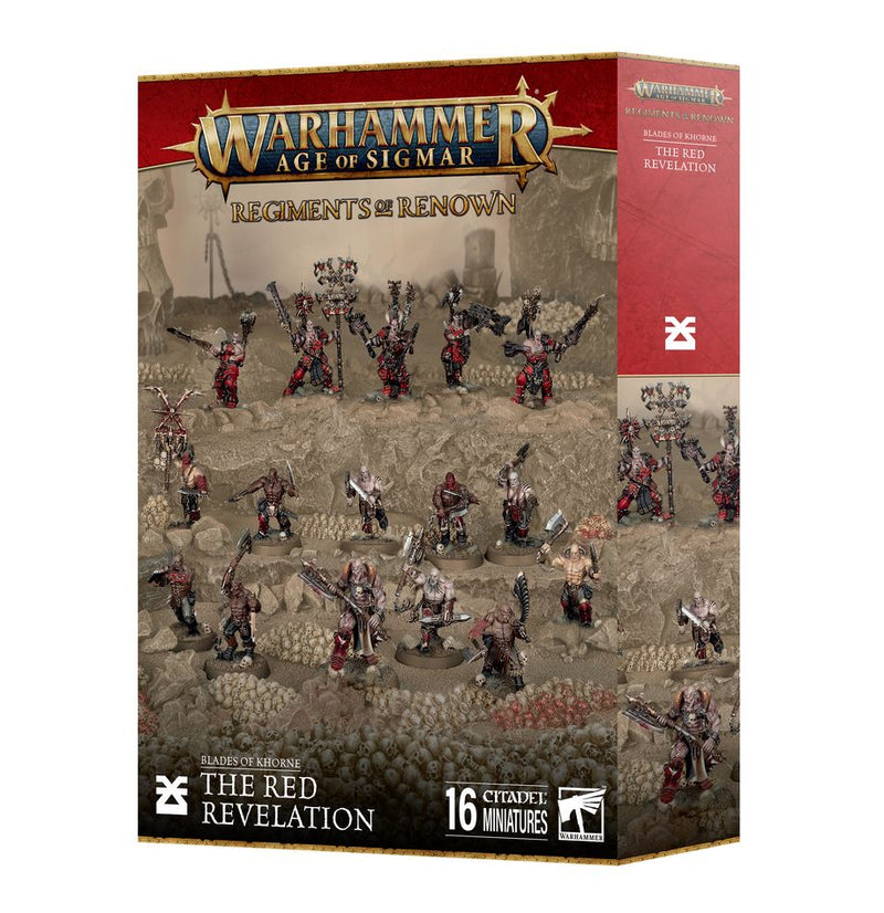 Regiment of Renown: Blades of Khorne - The Red Revelation GAW 83-103