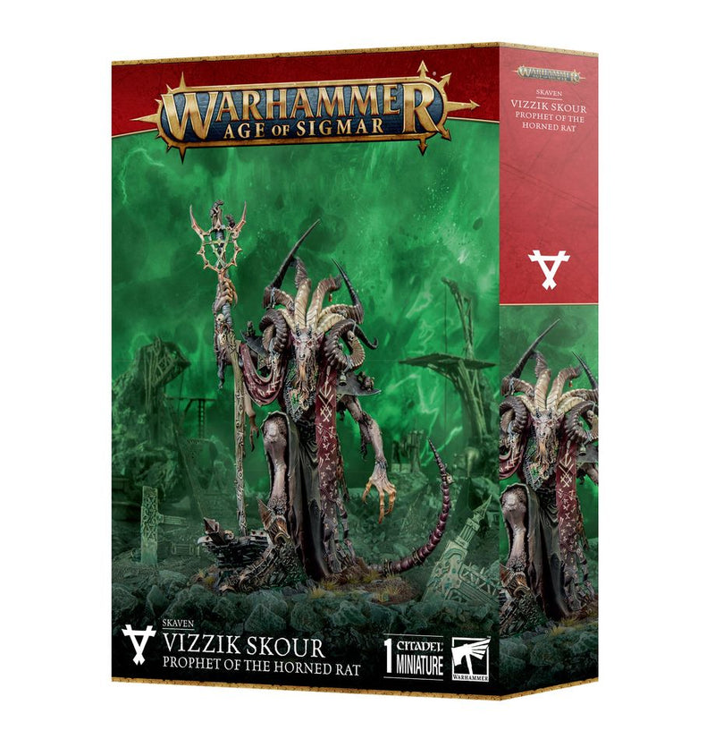 Skaven: Vizzik Skour Prophet of the Horned Rat GAW 90-20