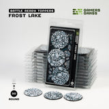 Battle Ready Toppers: Frost Lake- Round 50mm (x3)