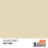 3Gen Acrylics: Silver Grey - Standard LTG AK-11006