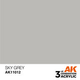 3Gen Acrylics: Sky Grey - Standard LTG AK-11012