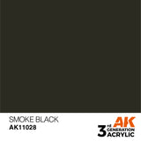 3Gen Acrylics: Smoke Black - Standard LTG AK-11028