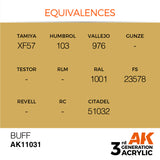 3Gen Acrylics: Buff - Standard LTG AK-11031