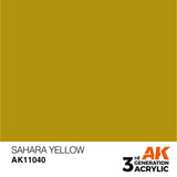 3Gen Acrylics: Sahara Yellow - Standard LTG AK-11040