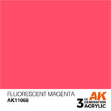 3Gen Acrylics: Fluorescent Magenta - Standard LTG AK-11068