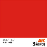 3Gen Acrylics: Deep Red - Intense LTG AK-11088