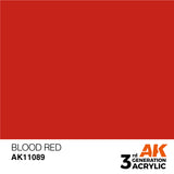 3Gen Acrylics: Blood Red - Standard LTG AK-11089