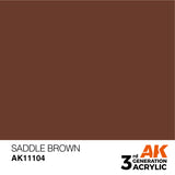 3Gen Acrylics: Saddle Brown - Standard LTG AK-11104