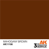 3Gen Acrylics: Mahogany Brown - Standard LTG AK-11106