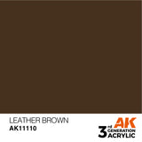 3Gen Acrylics: Leather Brown - Standard LTG AK-11110