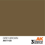 3Gen Acrylics: Grey-Brown - Standard LTG AK-11125