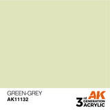 3Gen Acrylics: Green-Grey - Standard LTG AK-11132