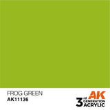 3Gen Acrylics: Frog Green - Standard LTG AK-11136