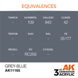 3Gen Acrylics: Grey Blue - Standard LTG AK-11165