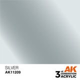 3Gen Acrylics: Silver - Metallic LTG AK-11209