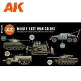 3Gen Acrylics: Middle East War Colors LTG AK-11648