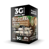 3G Acrylics Special Set: Auscam Colours 3G LTG AK-11649