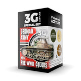 3G Acrylics Special Set: German Army Pre-WWII Colors LTG AK-11687