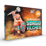 3Gen Signature Set: Sergio Vilches (14 Colors & 1 Figure) LTG AK-11777
