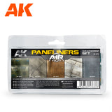 Air Series: Paneliners Weathering Set Combo LTG AK-2070