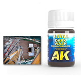 Naval Series: Dark Wash for Wooden Deck 35ml LTG AK-301