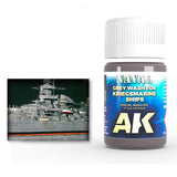 Naval Series: Grey Wash for Kriegsmarine Ships 35ml LTG AK-303