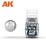 Xtreme Metal: White Aluminium 30ml LTG AK-478