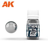 Xtreme Metal: Polished Aluminium 30ml LTG AK-481