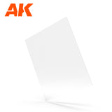 Styrene Sheet - 0.5mm Thickness x 245 x 195mm (3 Units) LTG AK-6574