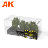 Dark Green Bushes 4-5cm 1:35 / 75mm / 90mm LTG AK-8215