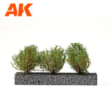Dark Green Bushes 4-5cm 1:35 / 75mm / 90mm LTG AK-8215