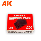 Coarse Sanding Pads - 120 grit. 4 units LTG AK-9016