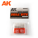 Drill Bits (0.4-1.3) LTG AK-9043