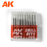 Drill Bits (0.4-1.3) LTG AK-9043