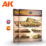 1944 German Armour In Normandy Camouflage Profile Guide LTG AK-916