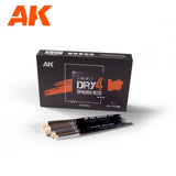 Dry Artist Brushes Set LTG AK-9300