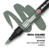 Real Colors Markers: RAF Cockpit Grey-Green LTG AK-RCM028