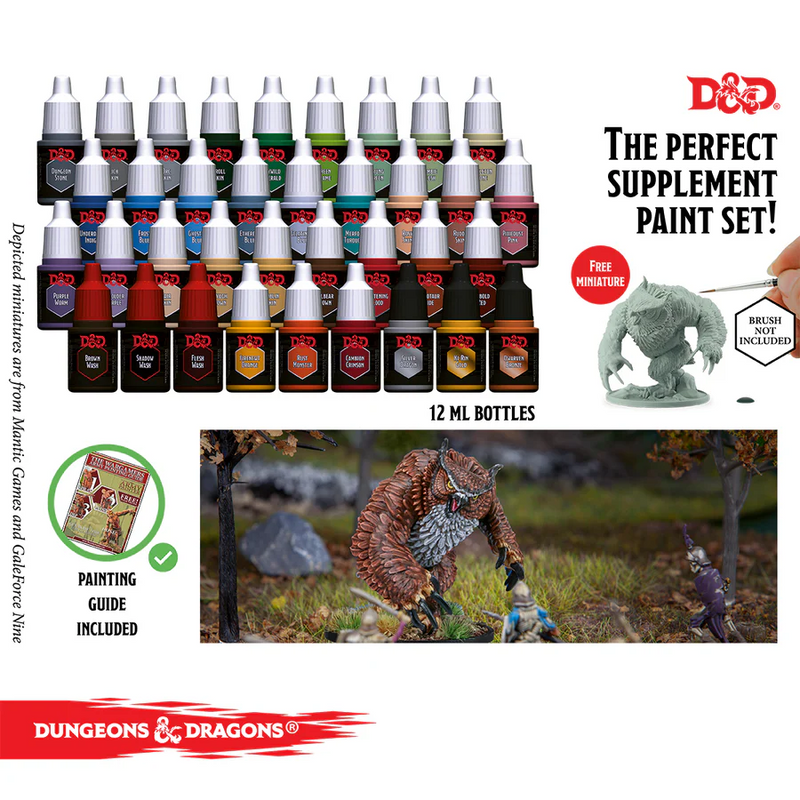 Dungeons & Dragons Nolzur`s Marvelous Pigments: Monster Paint Set LTG ARMYP-75002