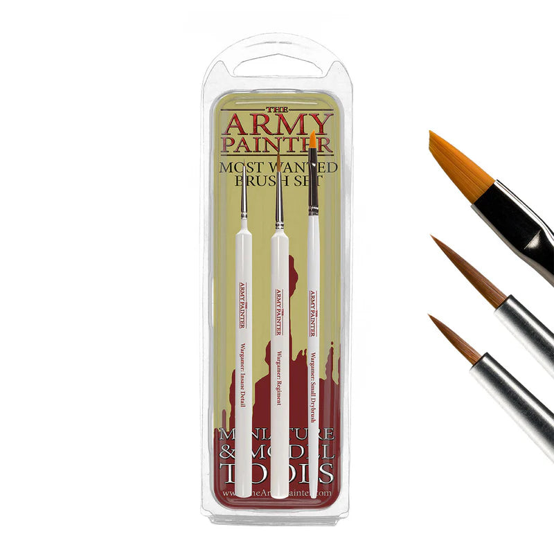Hobby Starter: Wargamer - Most Wanted Brush Set LTG ARMYP-TL5043
