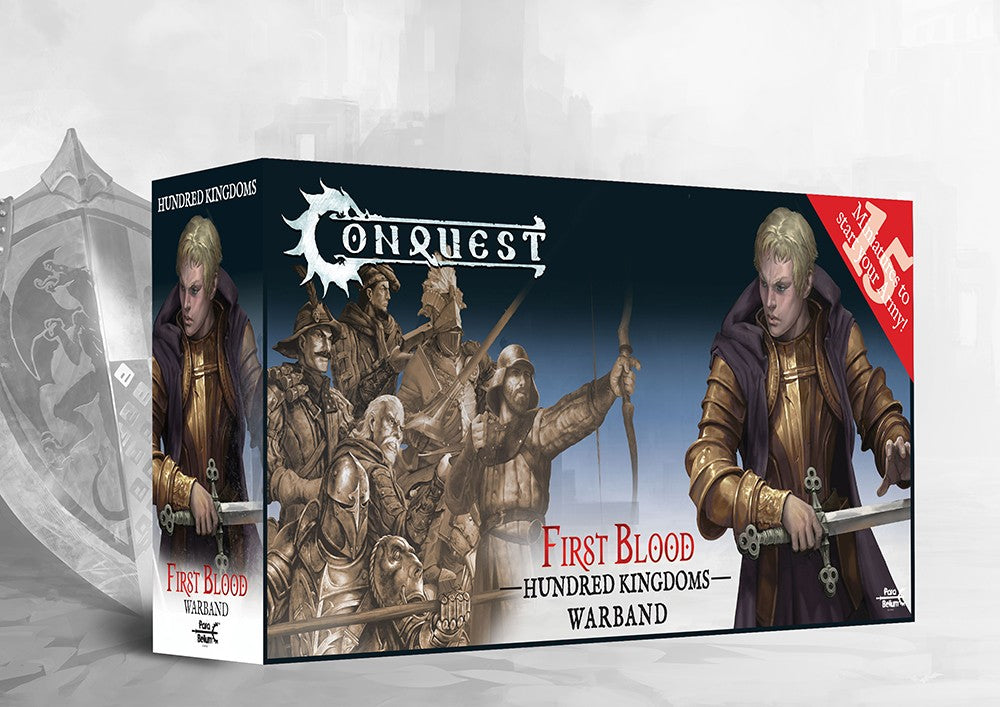 Conquest, Hundred Kingdoms - First Blood Warband (PBW6060) LTG CONQ-15233
