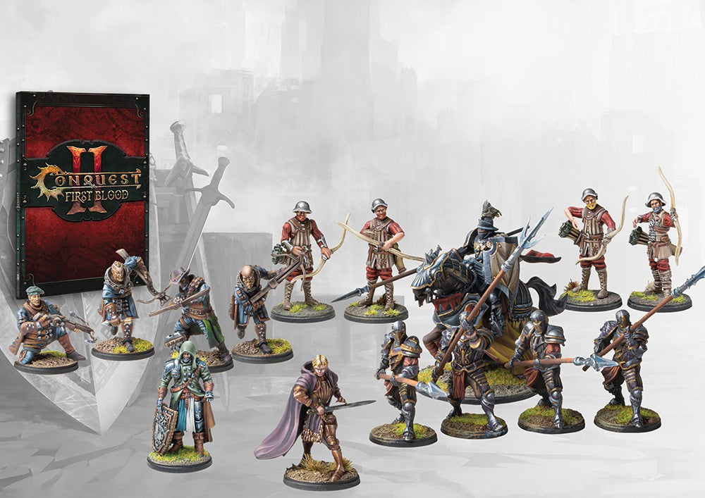 Conquest, Hundred Kingdoms - First Blood Warband (PBW6060) LTG CONQ-15233