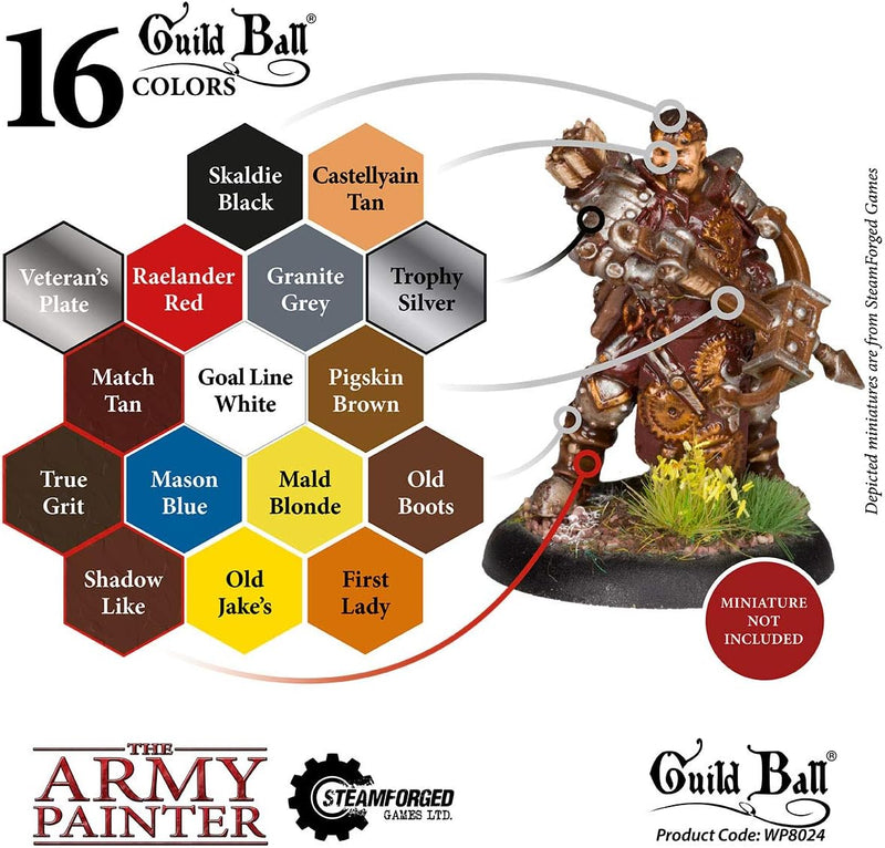Warpaints: Guild Ball Kick Off! Paint Set LTG ARMYP-WP8024