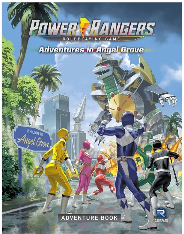 Power Rangers RPG: Adventures in Angel Grove Adventure Book