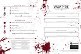Vampire: The Masquerade 5th Edition RPG - Character Journal RGS 01103