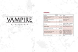 Vampire: The Masquerade 5th Edition RPG - Character Journal RGS 01103