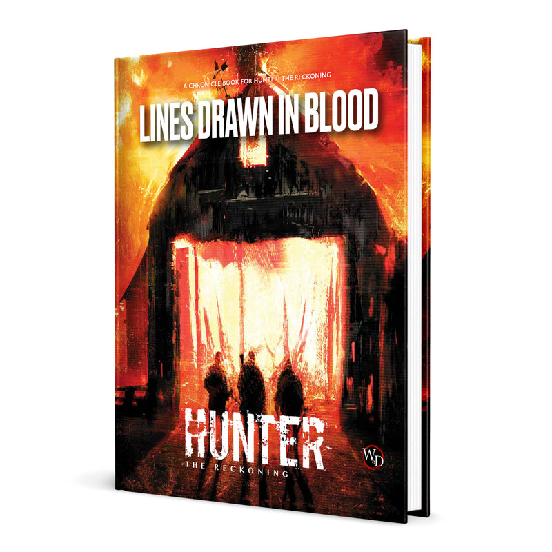 Hunter: The Reckoning 5th Edition RPG - Lines Drawn in Blood Chronicle Book RGS 01132