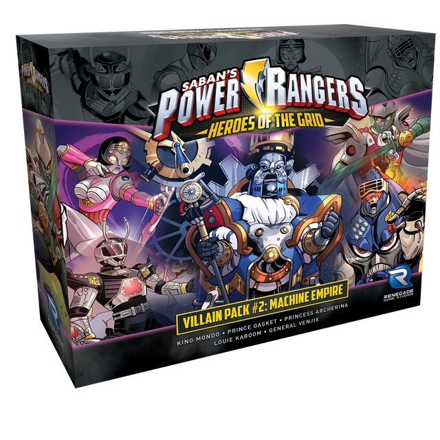 Power Rangers - Heroes of the Grid: Villain Pack #2 - Machine Empire Expansion RGS 02132
