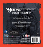 Werewolf: The Apocalypse 5th Edition RPG - Dice and Form Card Set RGS 02592